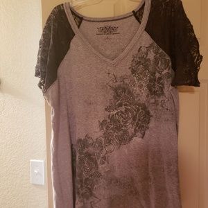 Maurice's lace tee